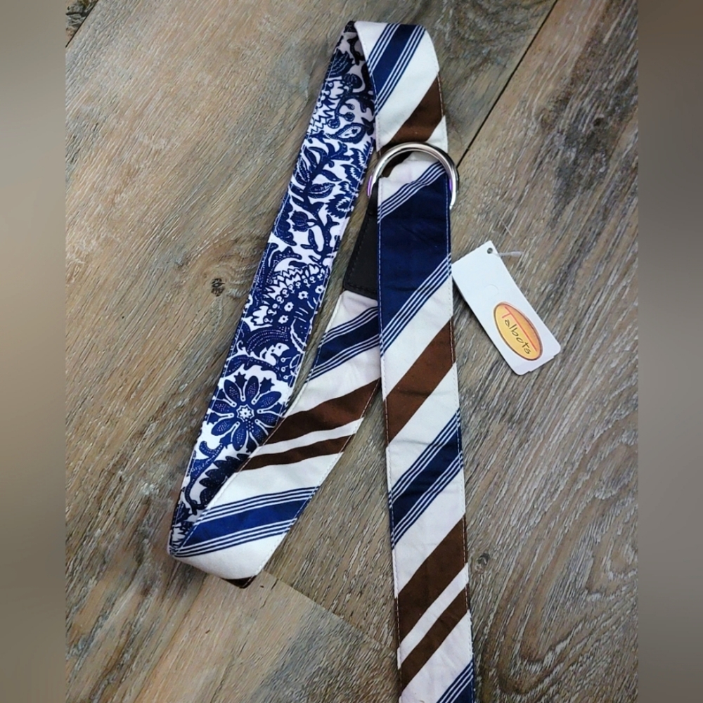 5/$15 Bundle Deal Talbots brand Reversible Fabric Belt size Small 38.5"